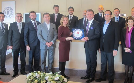 TÜGİK Genel Başkanı Erkan Güral’ın EGİAD ziyareti