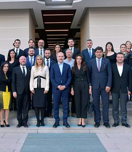 EGİAD, İçişleri Bakanı Süleyman Soylu’yu makamında ziyaret etti
