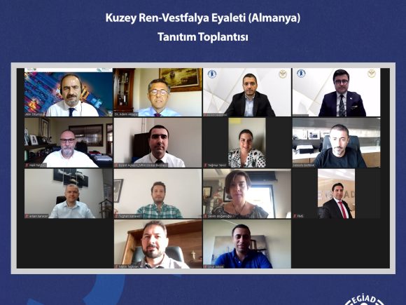 Kuzey Ren-Vestfalya Eyaleti (Almanya) EGİAD İle Buluştu