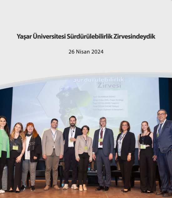 Yaşar Üniversitesi Sürdürülebilirlik Zirvesindeydik